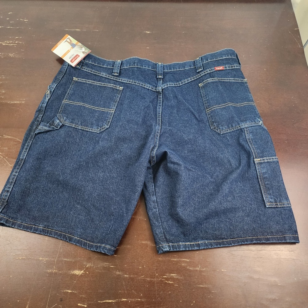 Wrangler Five Star 44 Carpenter 10' Inseam Denim Shorts Flex‎ Relaxed - Picture 4 of 5